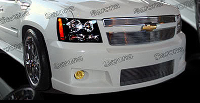Custom Chevy Suburban  SUV/SAV/Crossover Front Bumper (2007 - 2014) - $650.00 (Part #CH-037-FB)